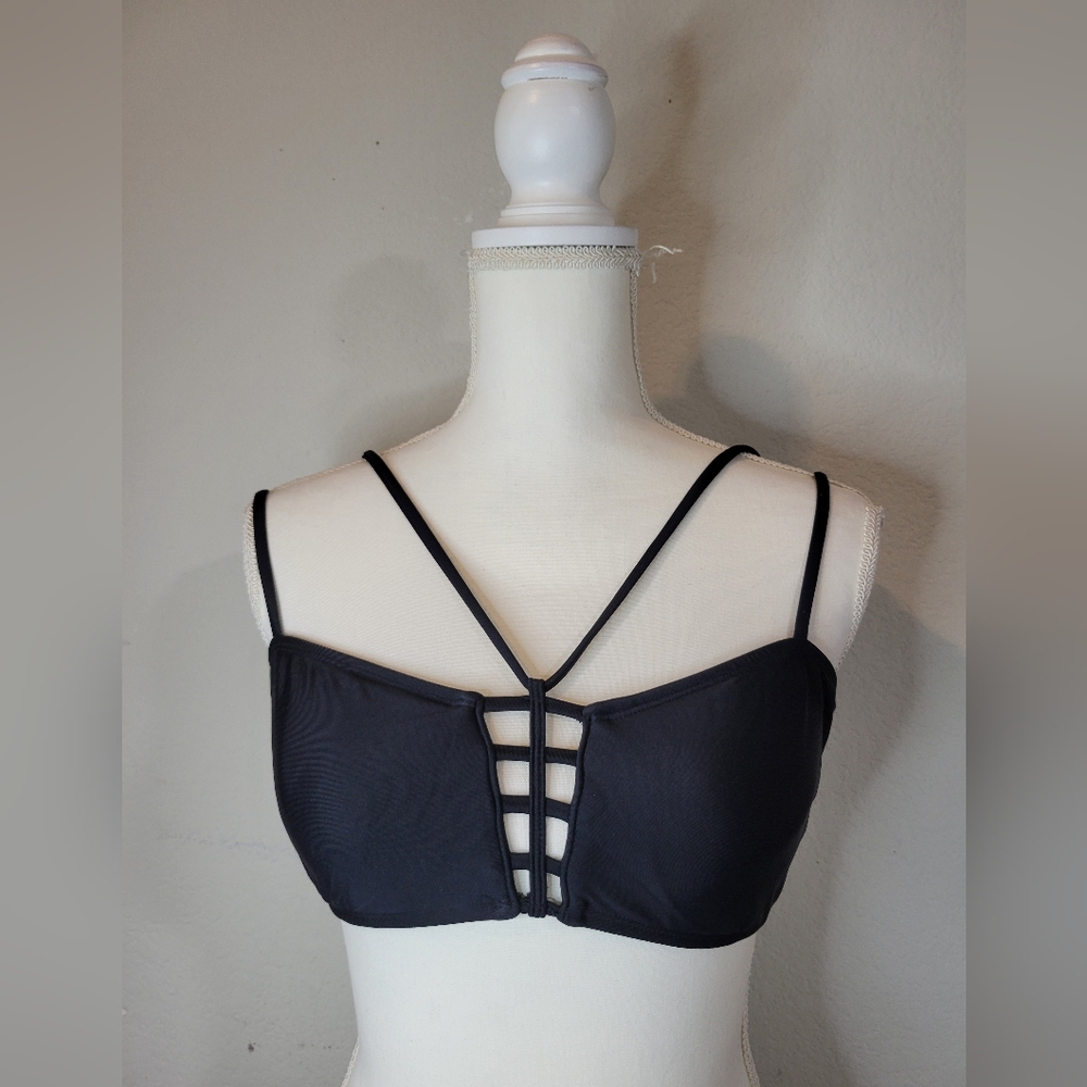 Mossimo Supply Co. Black Strappy Bandeau